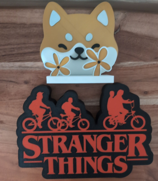 Stranger Things multi-color lightbox